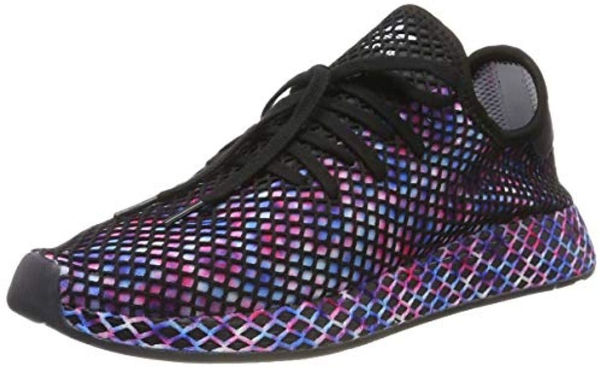 Fashion Adidas Deerupt Runner, Zapatillas para Hombre, Negro