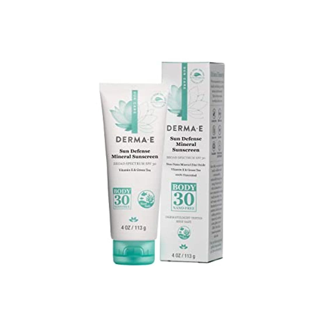 Producto derma e antioxidante natural protector solar SPF 30 loción facial sin aceite