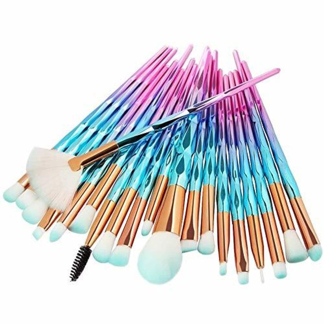 Producto ZRDY MAANGE 20 Unids Mujeres Maquillaje Pinceles Set Polvo Fundación Pincel Sombra