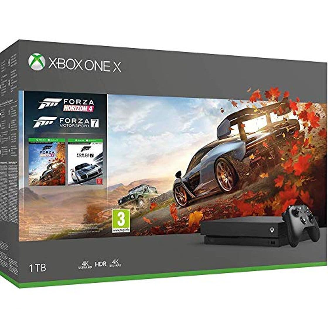 Electrónica Xbox One X - Consola 1 TB, Color Blanco