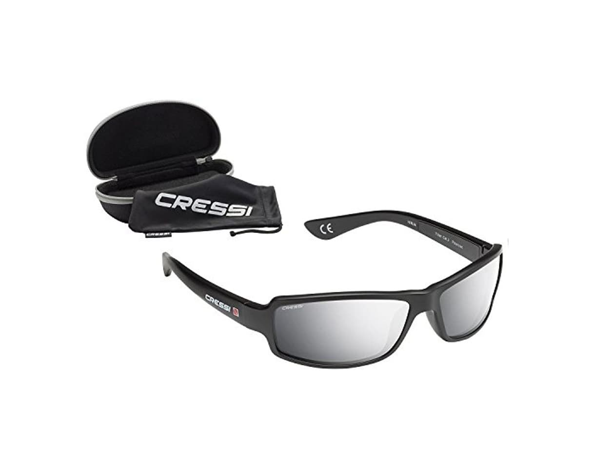 Fashion Cressi XDB100012 Gafas de Sol, Unisex Adulto, Negro