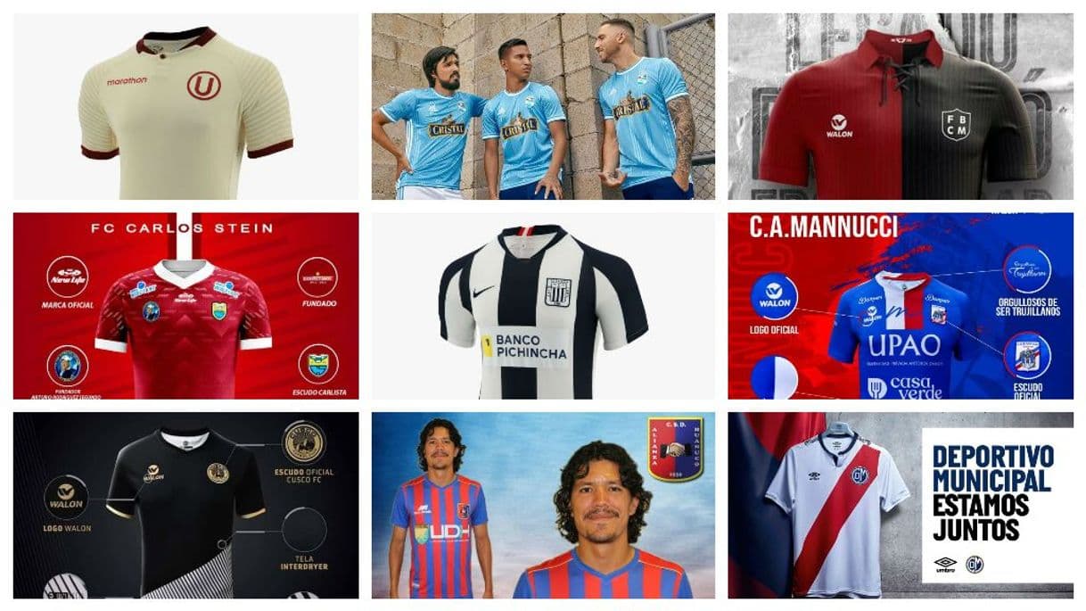 Moda Camisetas Liga Perú 2020