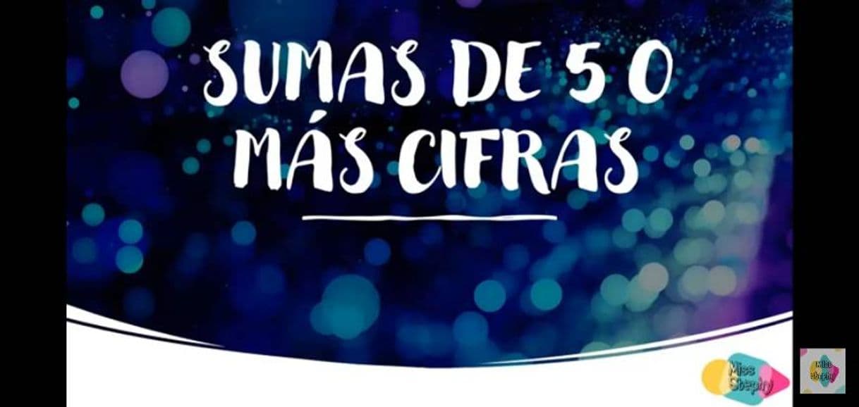 Moda Sumas de 5 o más cifras ➕🤓