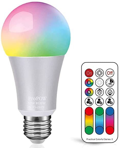 Moda Bombillas de Luz LED Colores