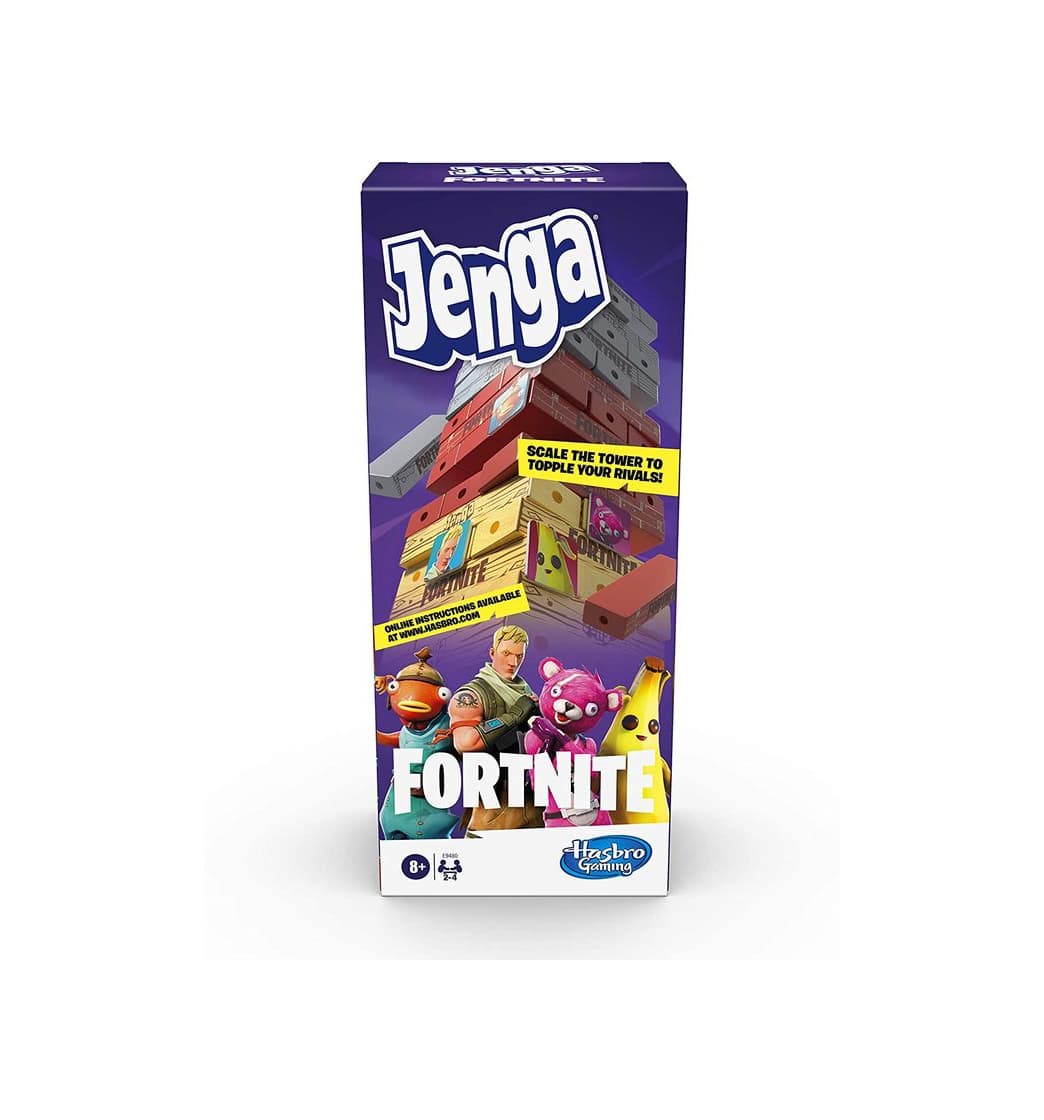 Product Hasbro- Jenga edición, Bloque de Madera apilable Torre Juego para Fans de