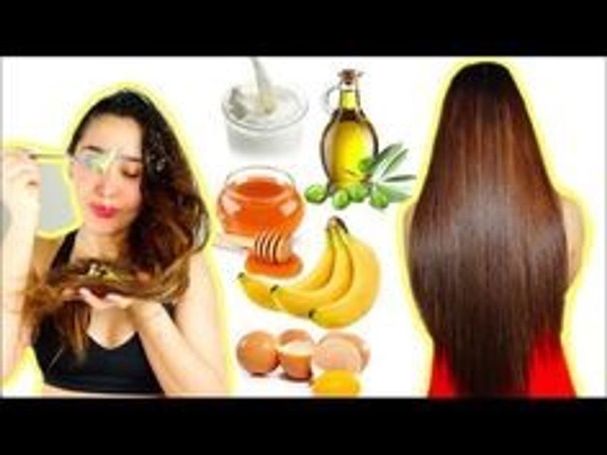 Fashion Tratamiento Casero Para El Cabello Seco Y Maltratado 🍌🥚🍯