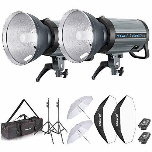 Product Neewer 1200W Estudio Flash Estroboscópico Kit Iluminación: