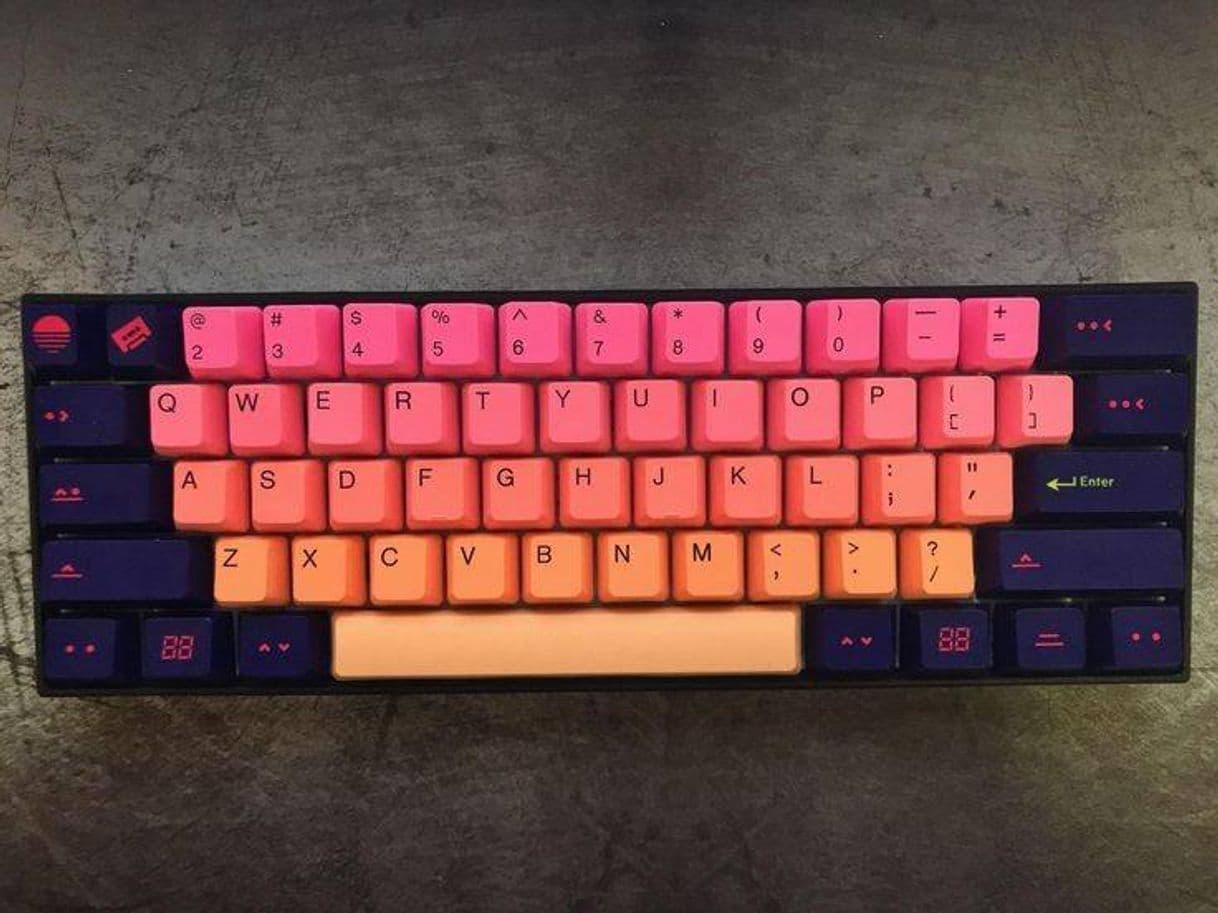 Videojuegos Teclado Multicolor