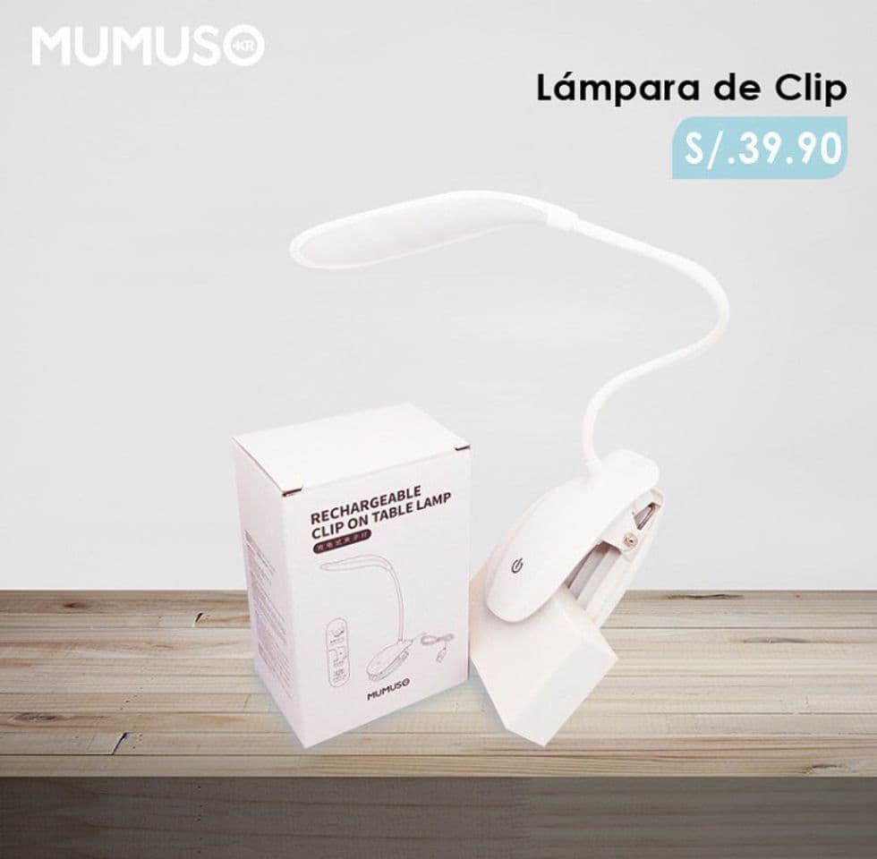 Producto Lámpara de Clip