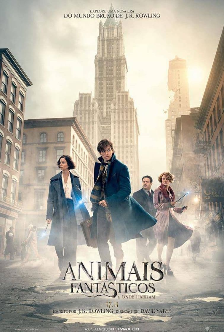 Película Animais Fantásticos e Onde Habitam 