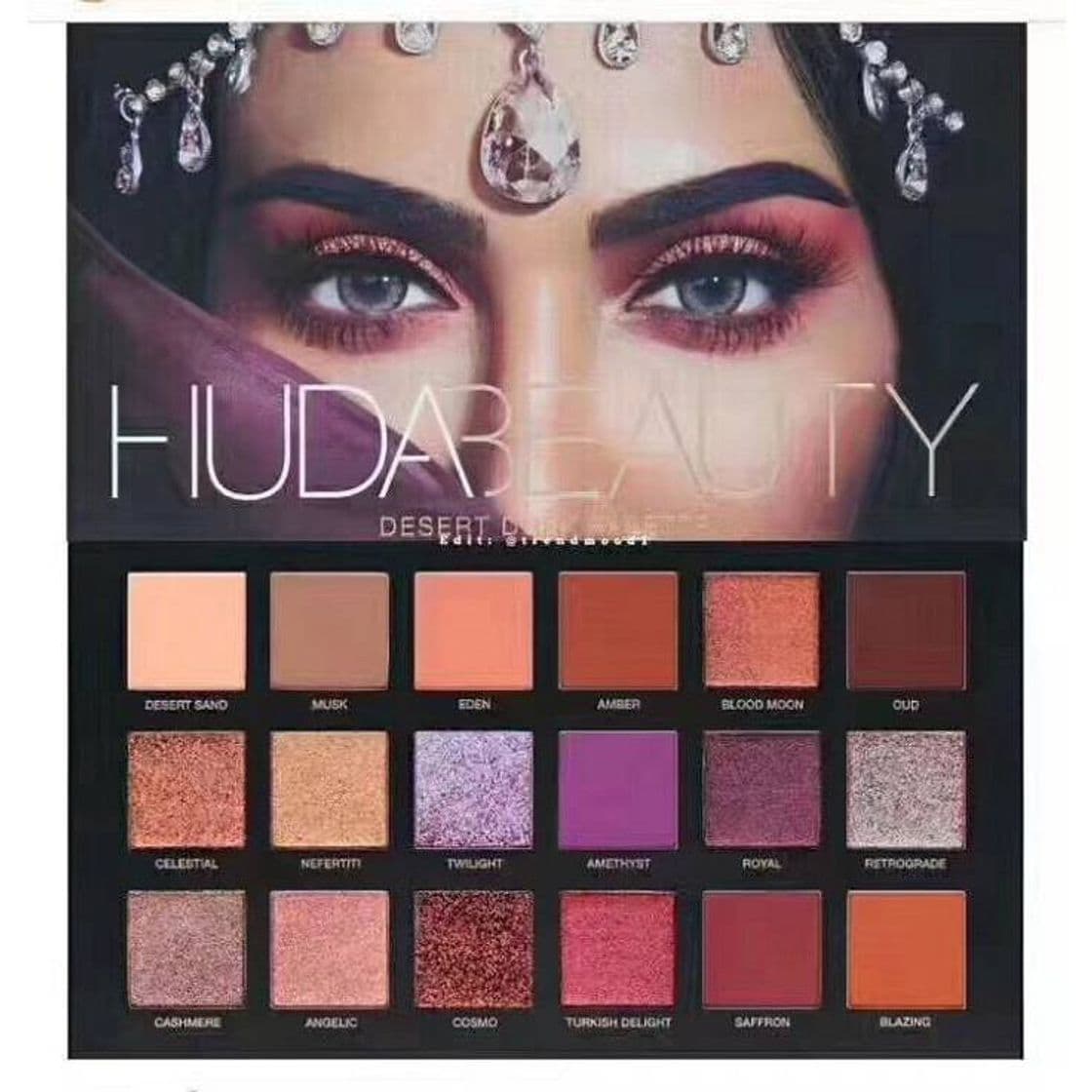 Fashion Paleta de sombras Desert Dusk - Huda Beauty