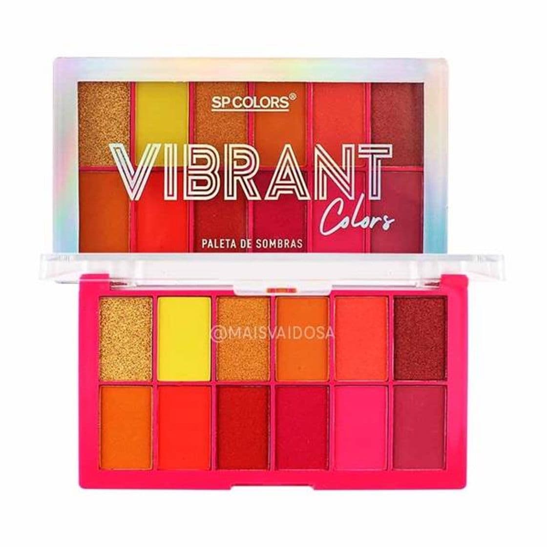 Fashion Paleta de Sombras Vibrant Colors SP Colors A 