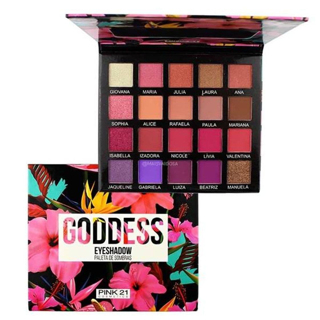 Fashion Paleta de Sombras Goddess Pink 21