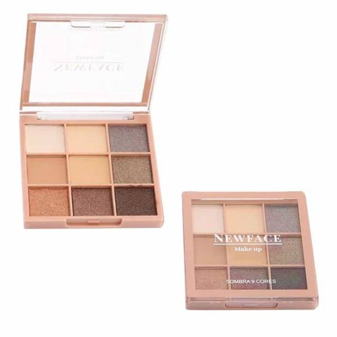 Fashion Paleta de Sombras 09 Cores NewFace 03 