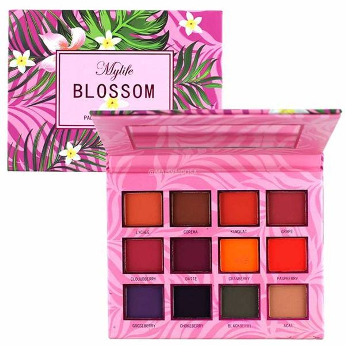 Fashion Paleta de 12 Sombras Blossom My Life 01 