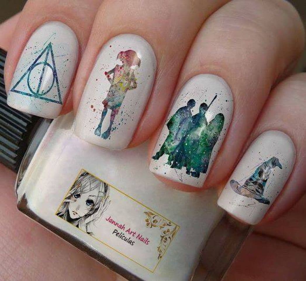 Moda Unha personalizada do Harry Potter 🧹