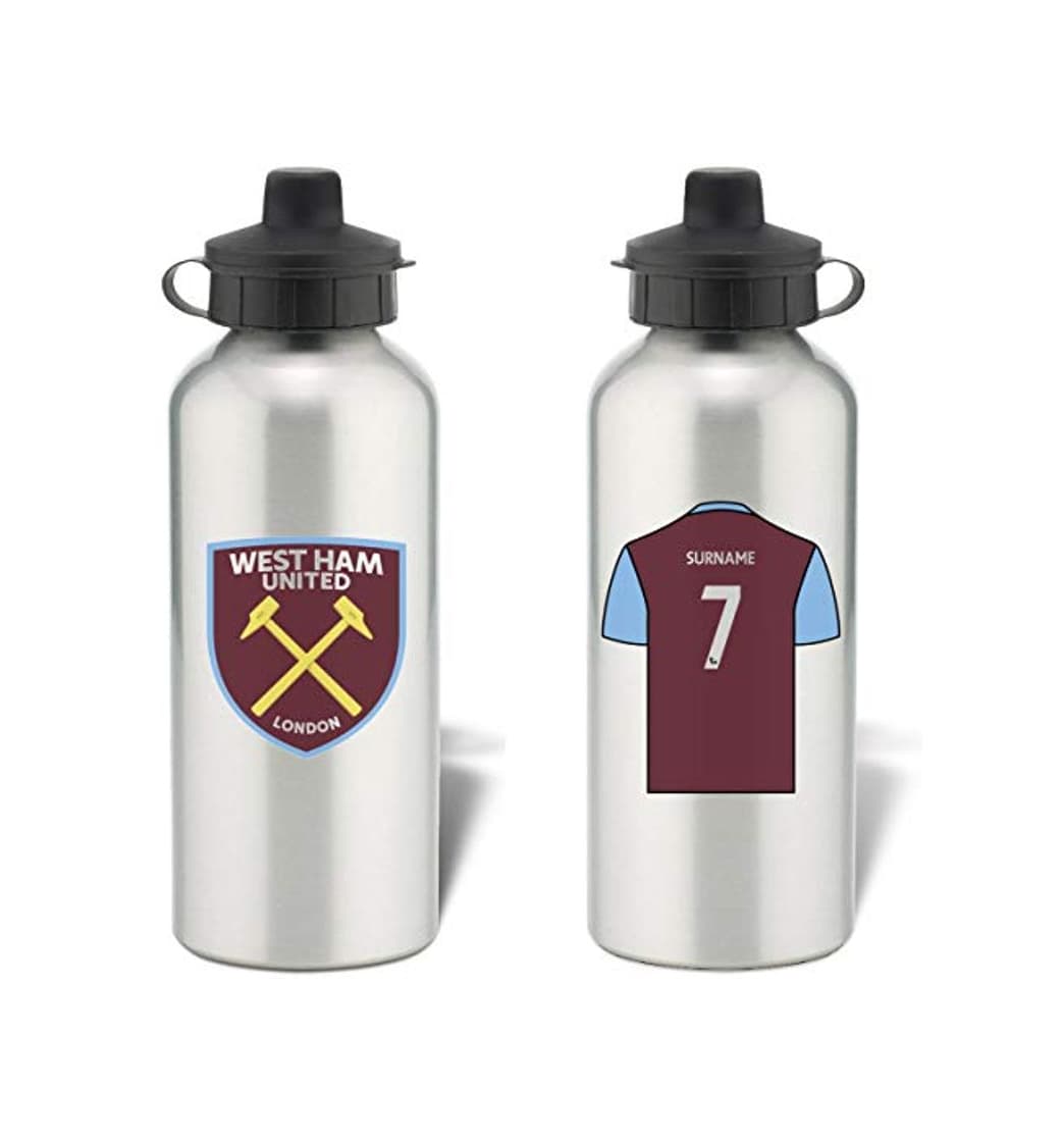 Product personnalisé West Ham United FC en aluminium Bouteille d'eau