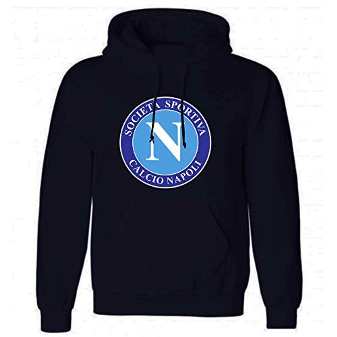 Fashion Sudadera con capucha unisex para adultos SSC Napoli