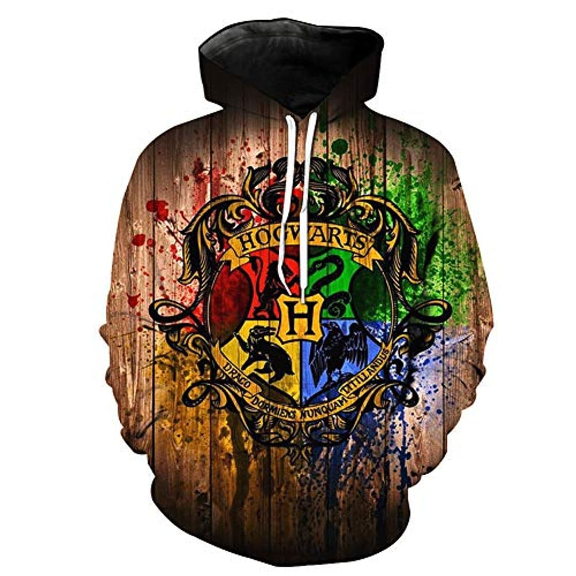 Moda DAQAXGAO Harry Potter Sudadera con Capucha