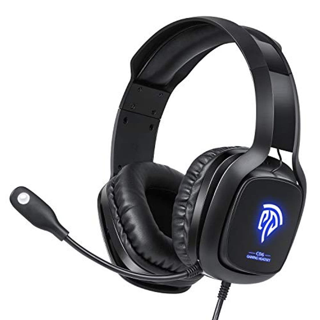 Producto REDSTORM Auriculares con Micrófono Flexible, Cascos Gaming Premium Estéreo con Micrófono, Luces