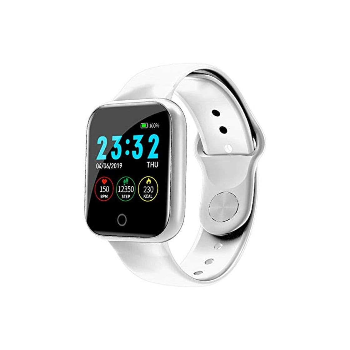 Producto I5 SmartWatch de mujer IP67 impermeable B57 Smartwatch monitor de frecuencia cardíaca I5 Smartwatch hombres pulsera de fitness de los hombres correa del rastreador En caja añadir 8GB TF I5 Mesa Blanca