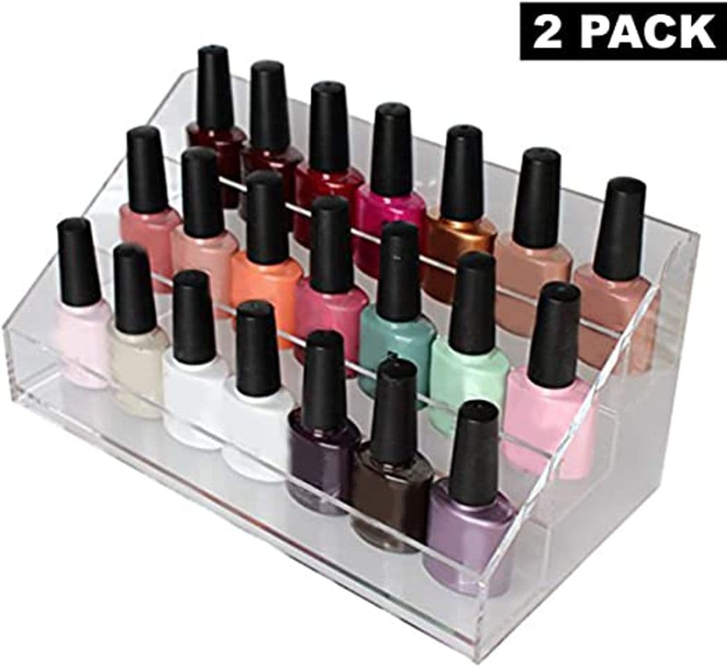 Producto Organizador de esmalte uñas 6 niveles con tornillos de plástico - Soporte