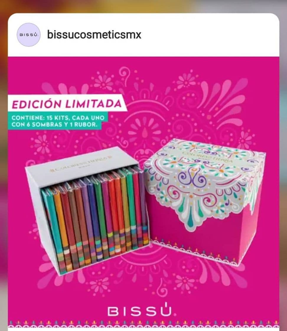 Fashion KIT COLORES DE MI TIERRA | Bissú Cosméticos