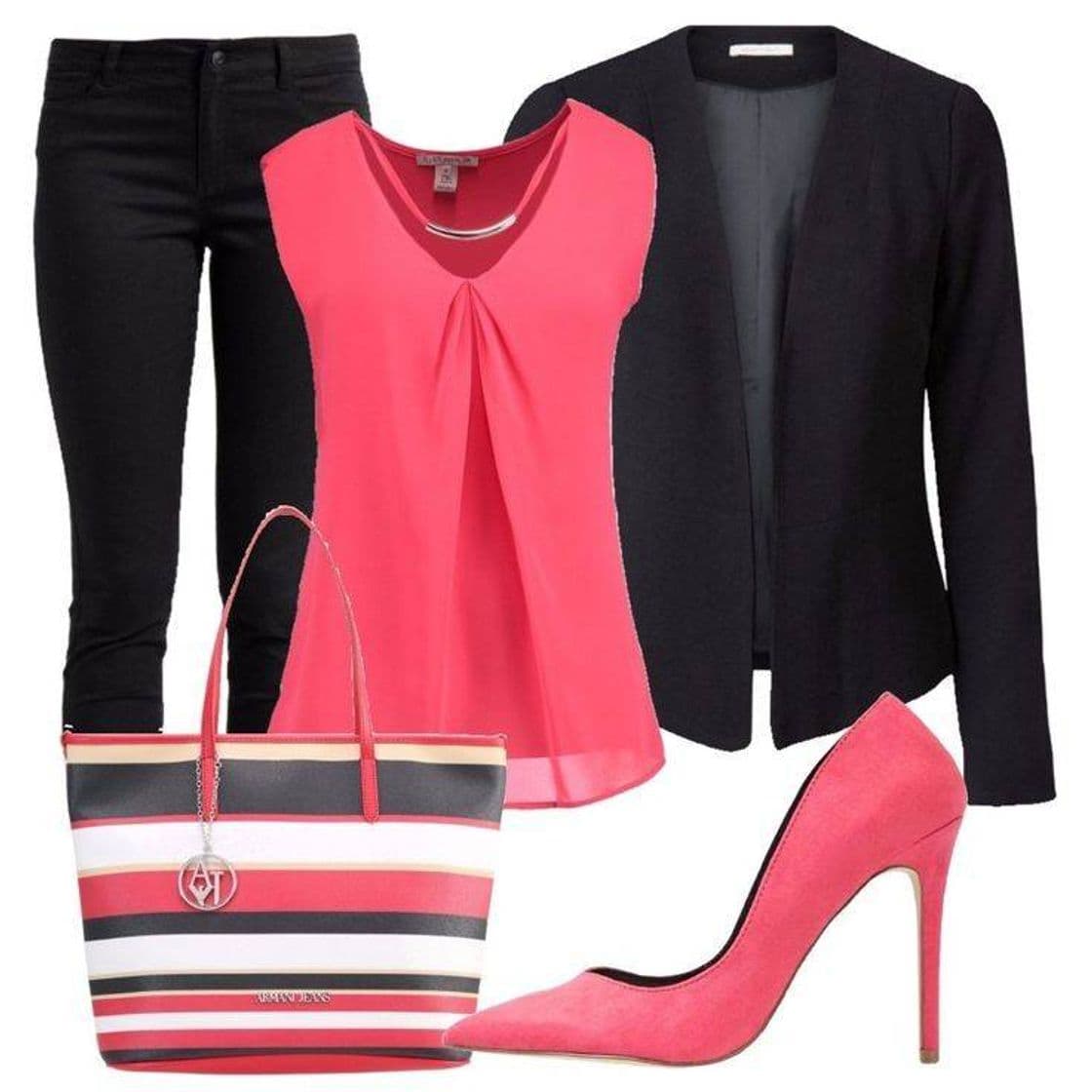 Fashion Black pink