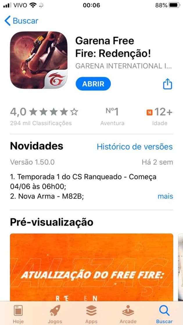 Videogames ‎Garena Free Fire: Redenção! na App Store