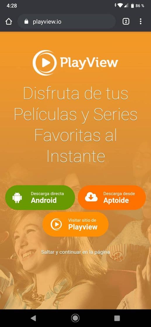 App PlayView - Películas online gratis y cine en español - HD