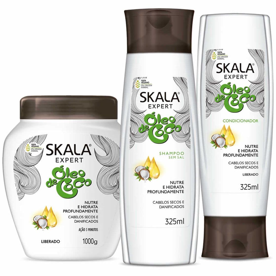 Fashion Creme skala de óleo de Coco 