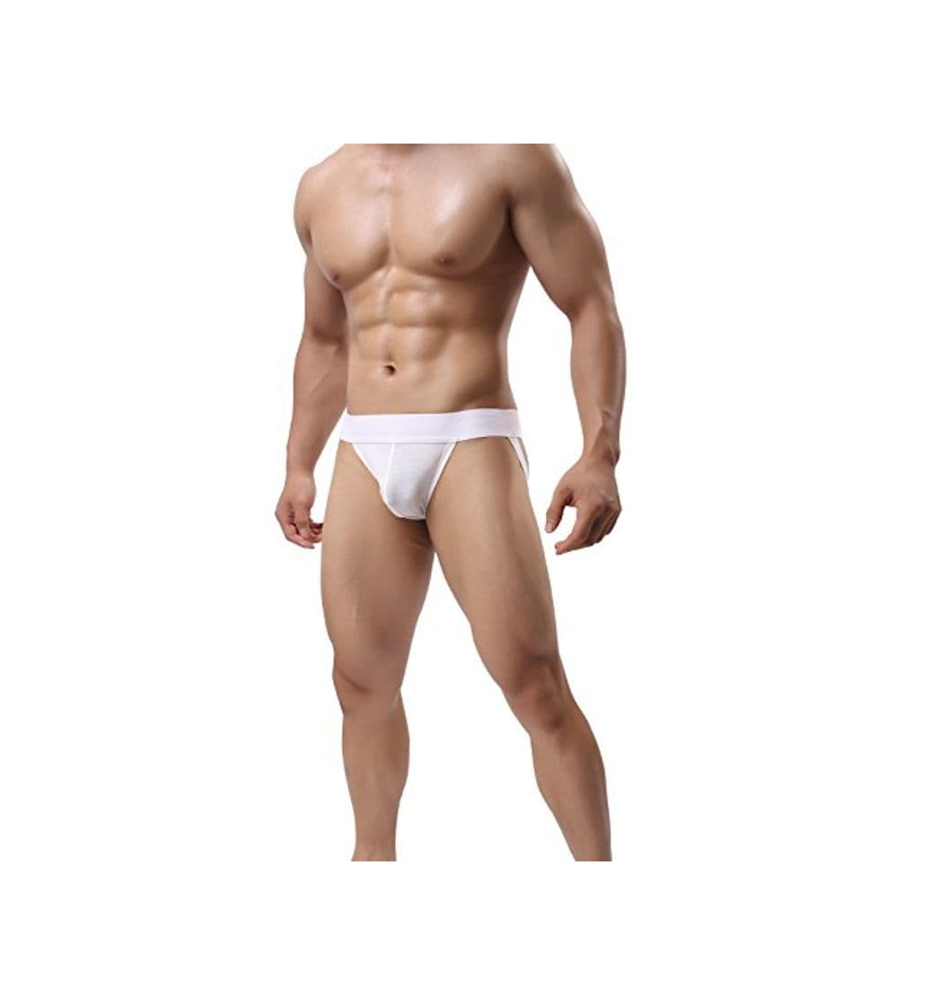 Fashion REFAGO Soft Cotton Men's Underwear Thongs Low Rise Jockstrap