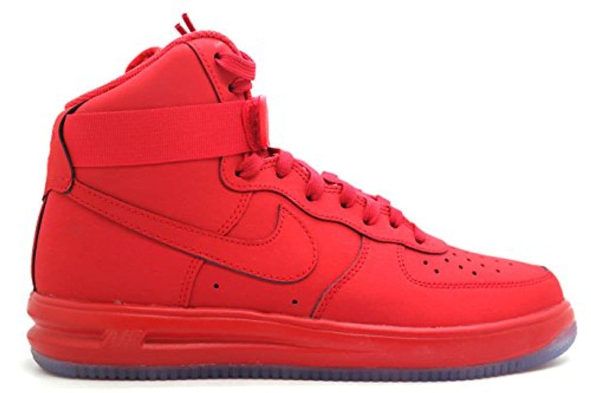 Moda Nike Lunar Force 1 HI '14, Zapatillas de Baloncesto para Hombre, Rojo