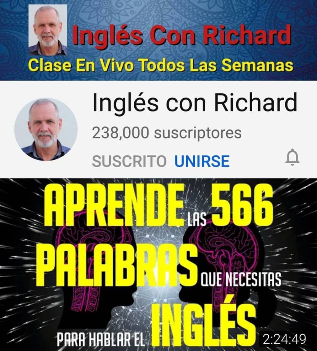 Fashion Inglés con Richard - YouTube