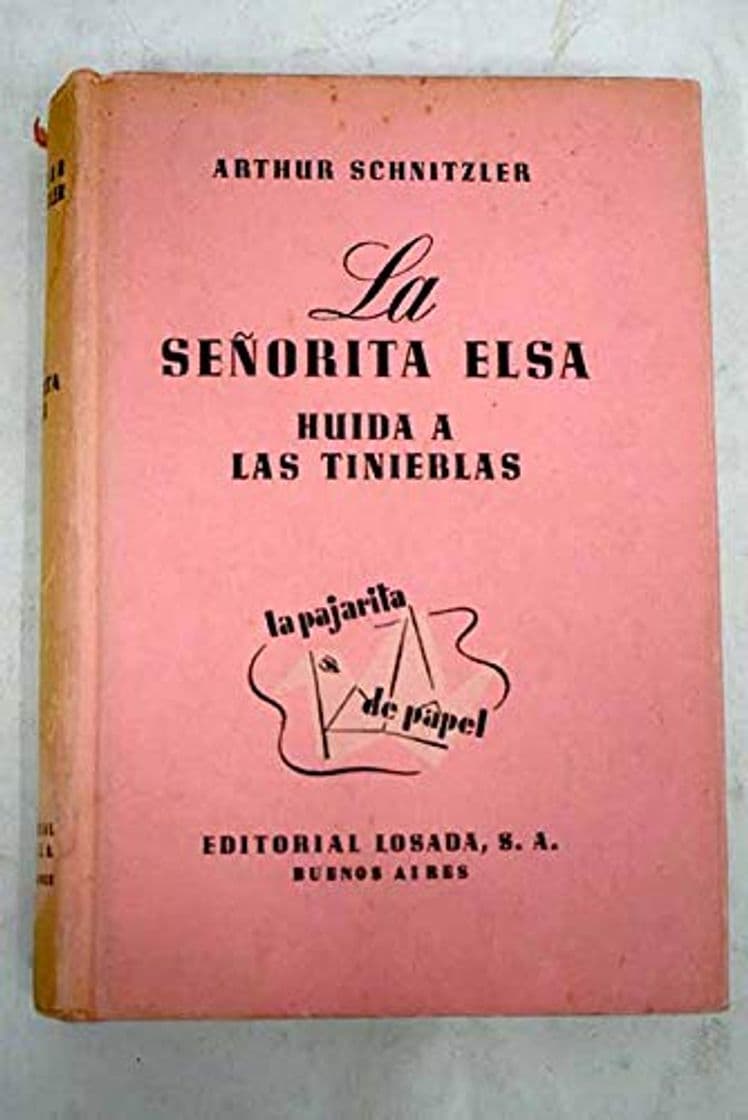 Libro LA SEÑORITA ELSA