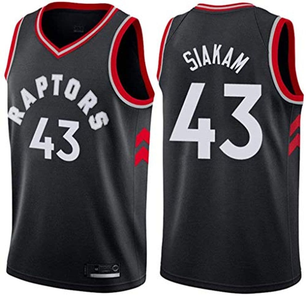 Fashion Miyapy NBA Toronto Raptors #43 Siakam Camiseta de Jugador de Baloncesto para