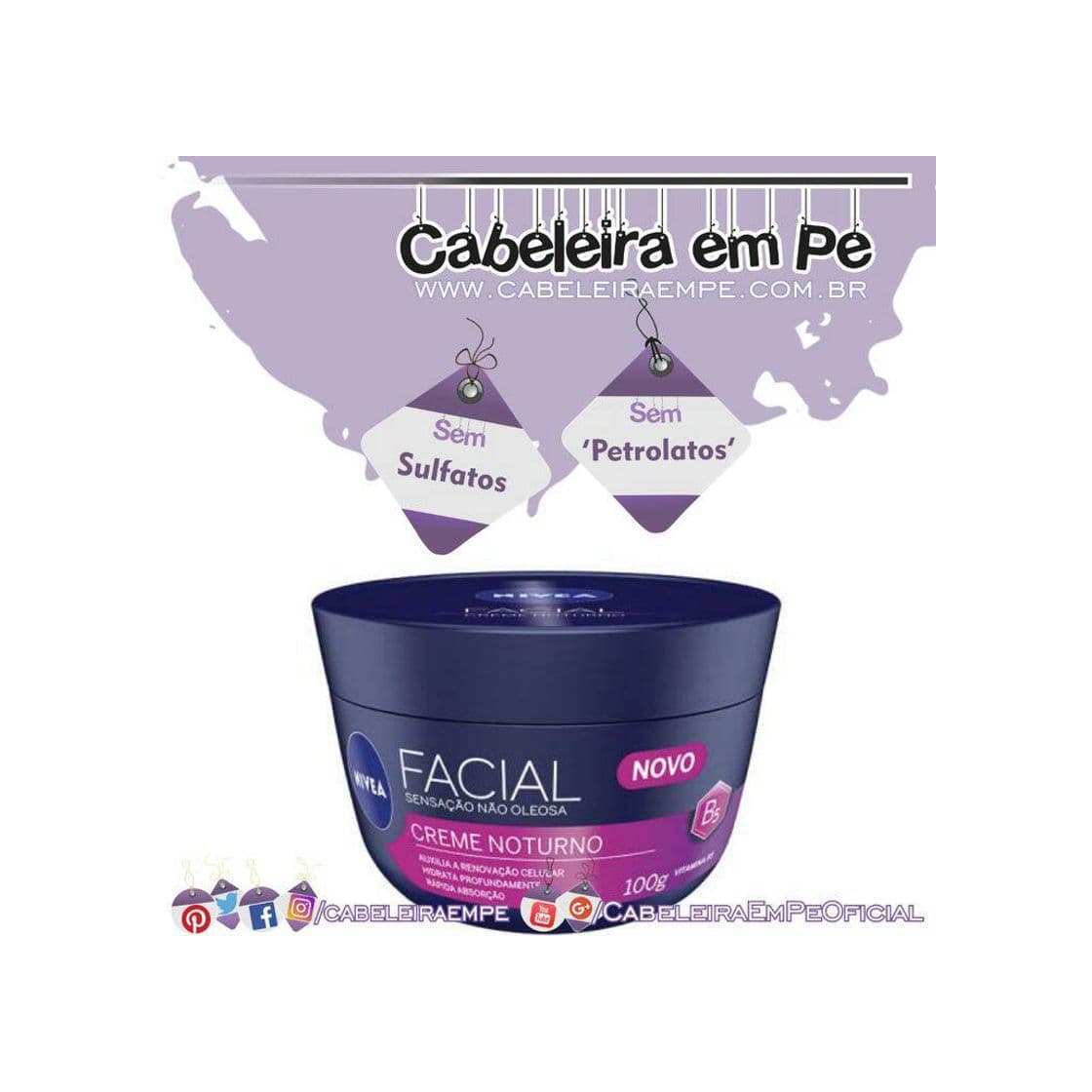 Producto Hidratante facial noturno da nivea