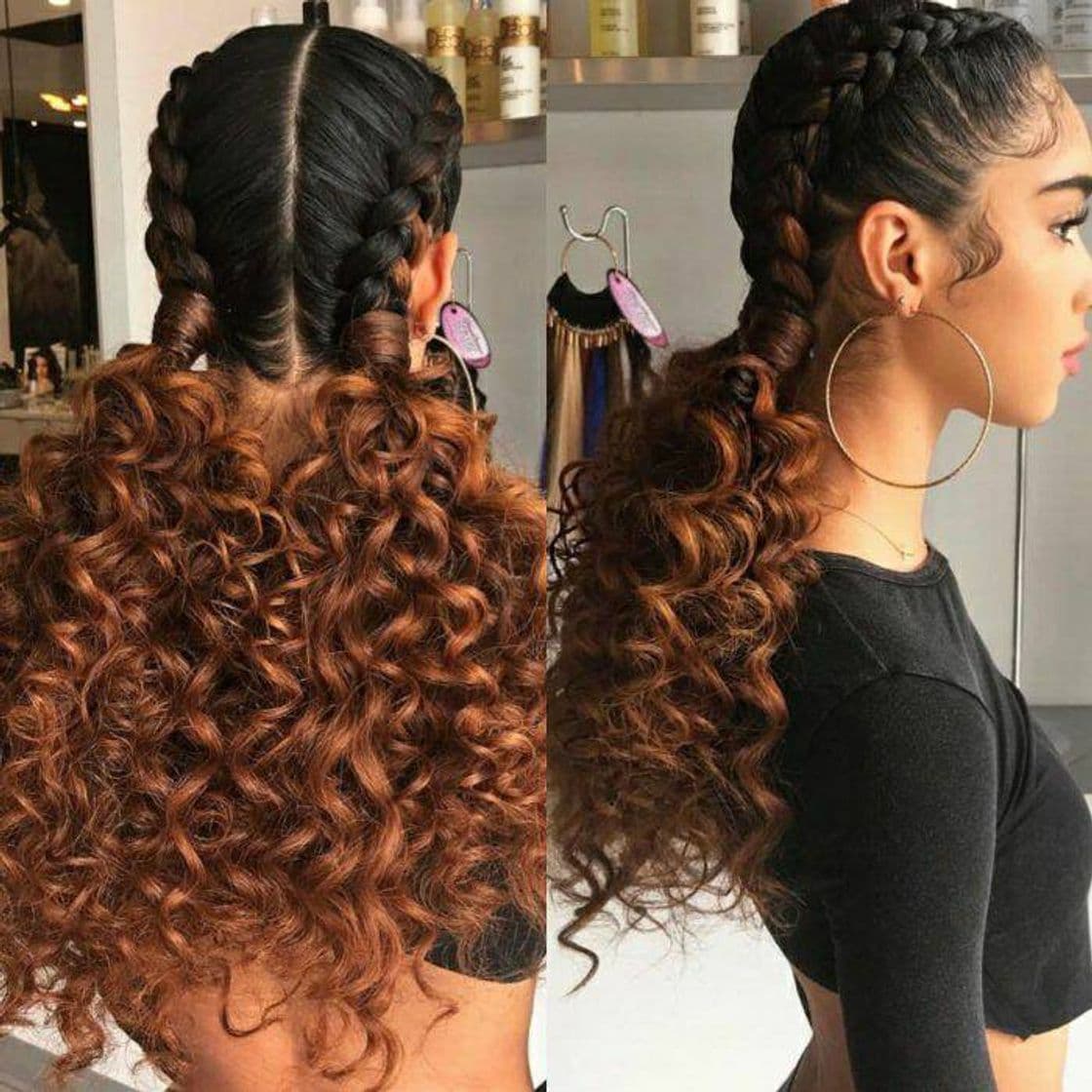 Moda Cabello rizado