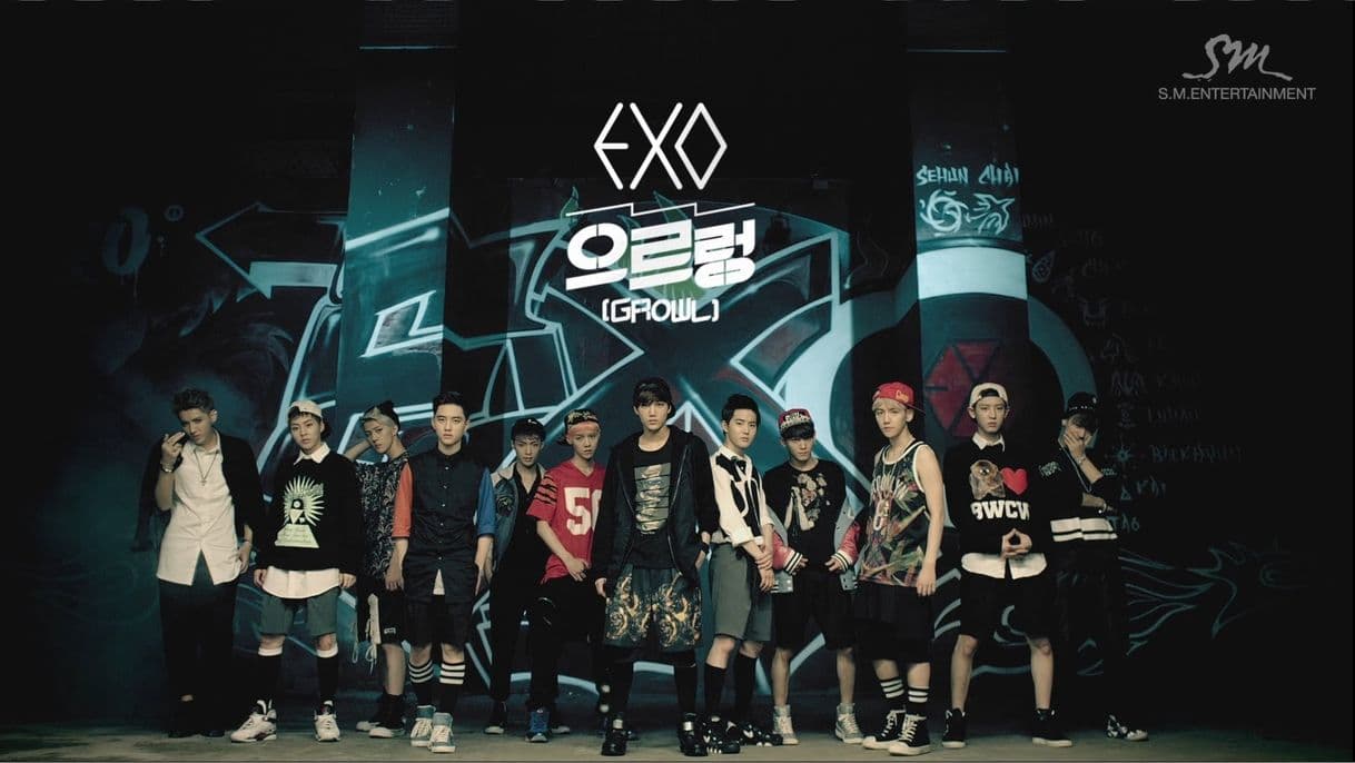 Canción 으르렁 Growl