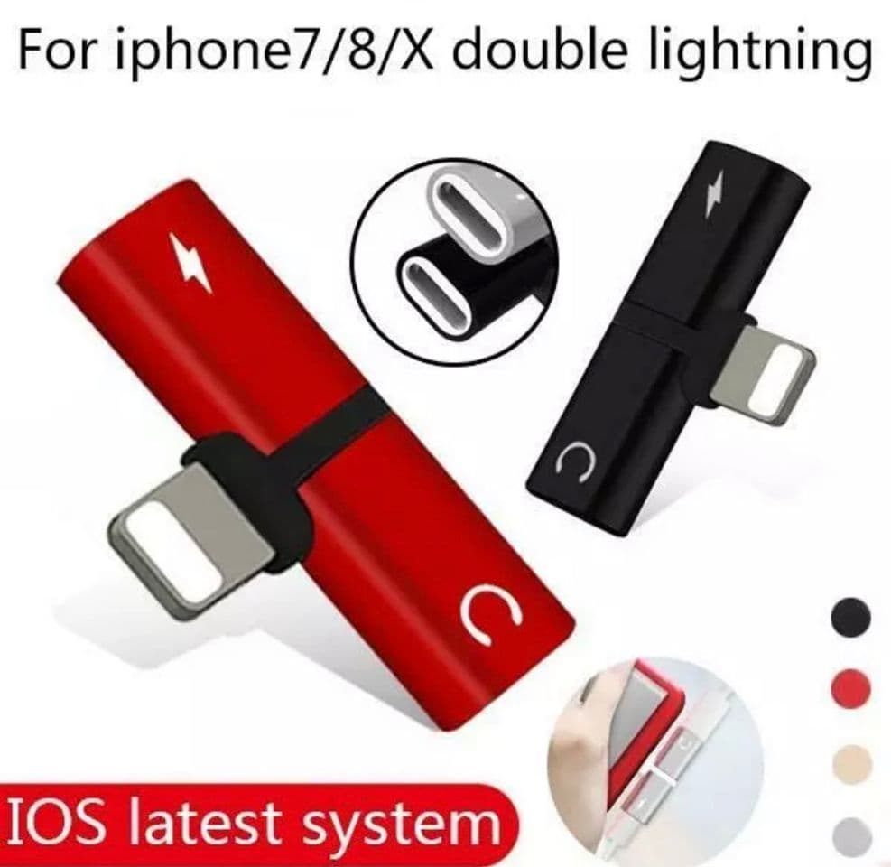 Fashion iPhone 7/8/X for iOS 2 In 1 Charging Phone Audio Music Heads