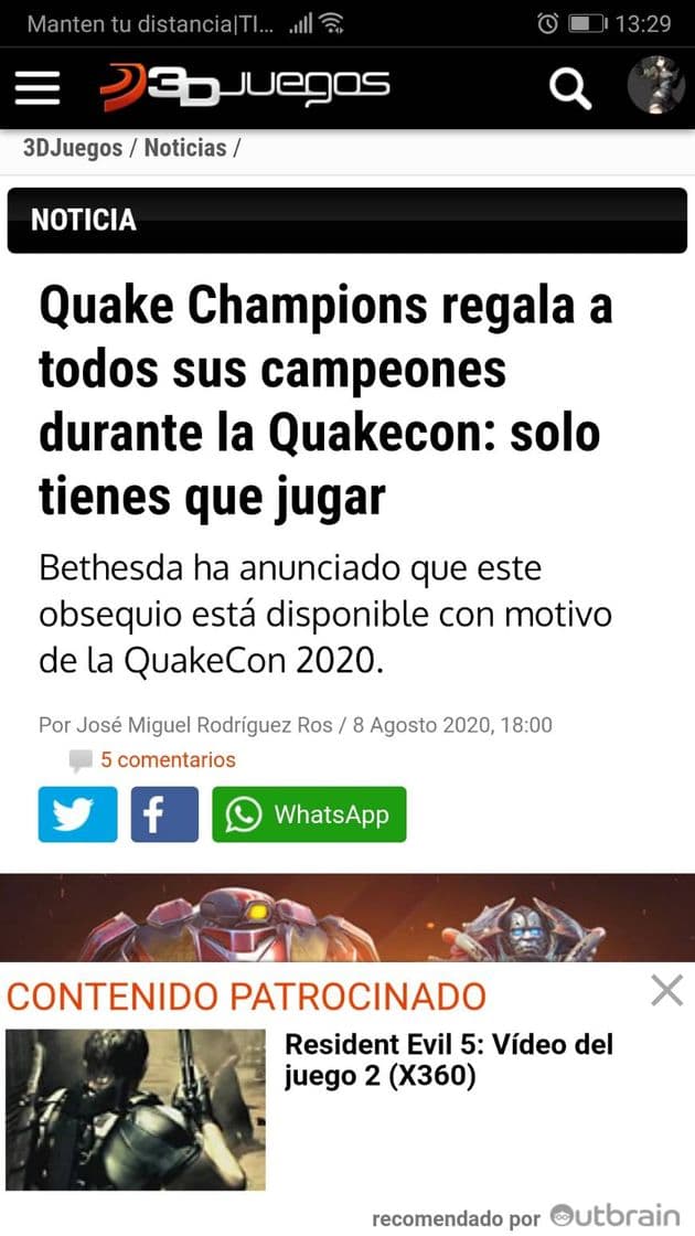 Videogames Quake Champions