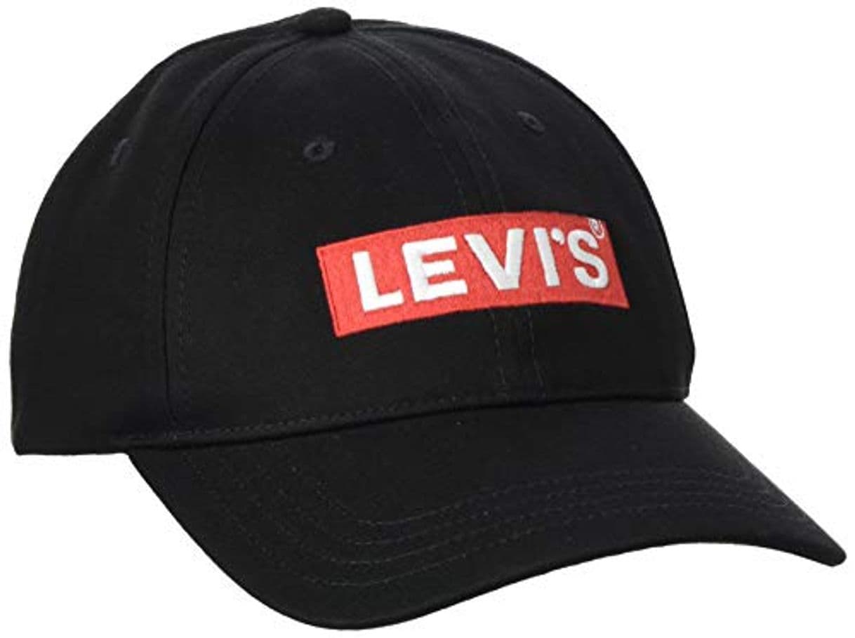 Producto Levi's Levis Footwear and Accessories Box Tab Cap Gorra, Negro