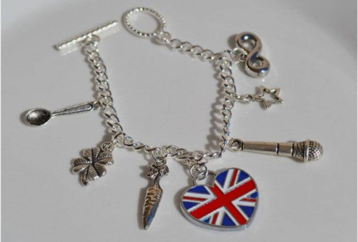 Moda Pulseira com pingentes personalizados da banda One Direction