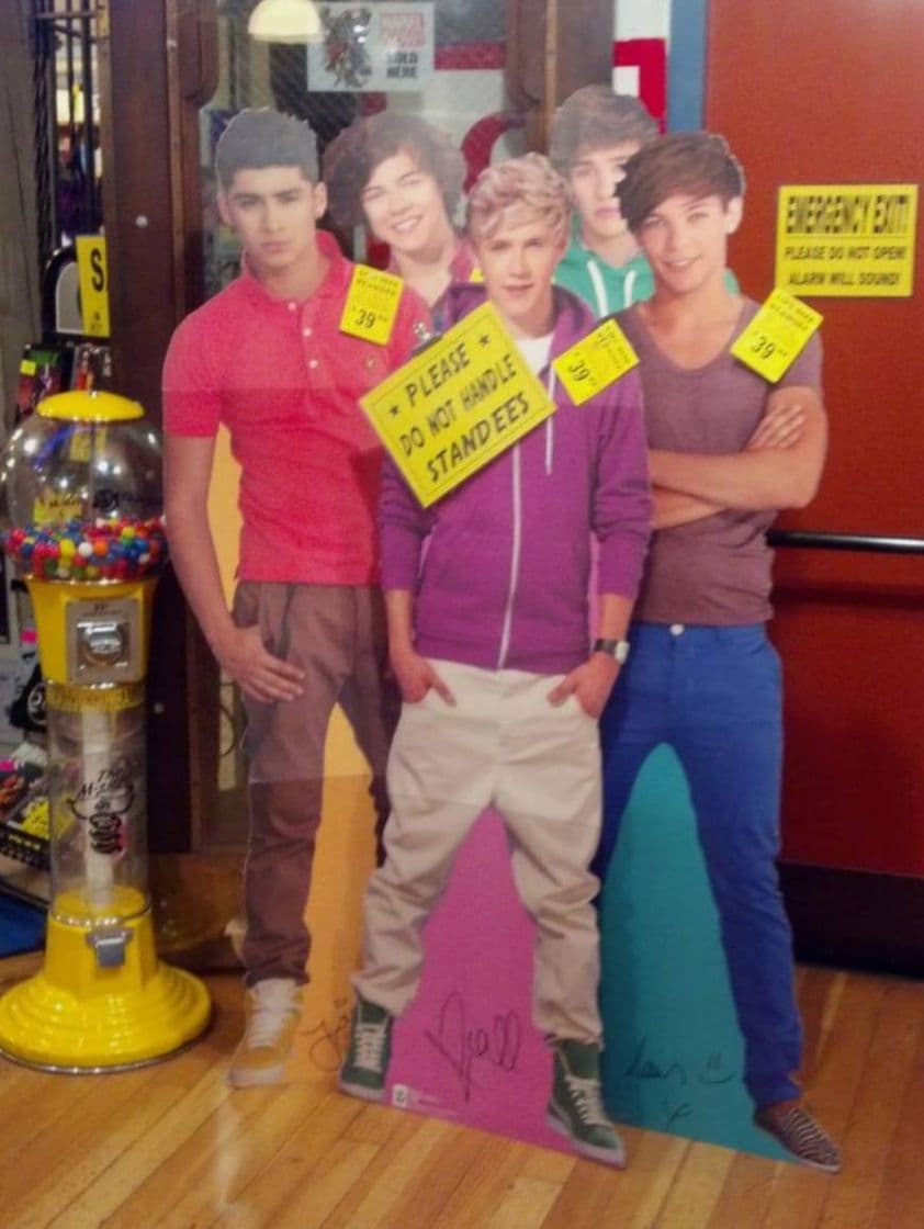 Moda Boneco de papelão tamanho real de One Direction