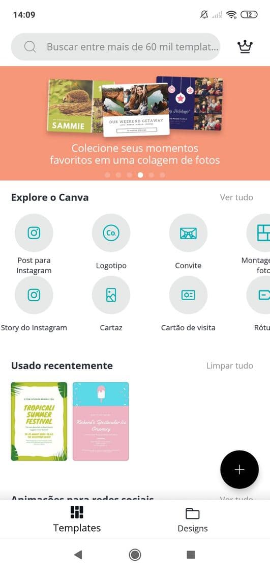 App Canva: Graphic Design & Video