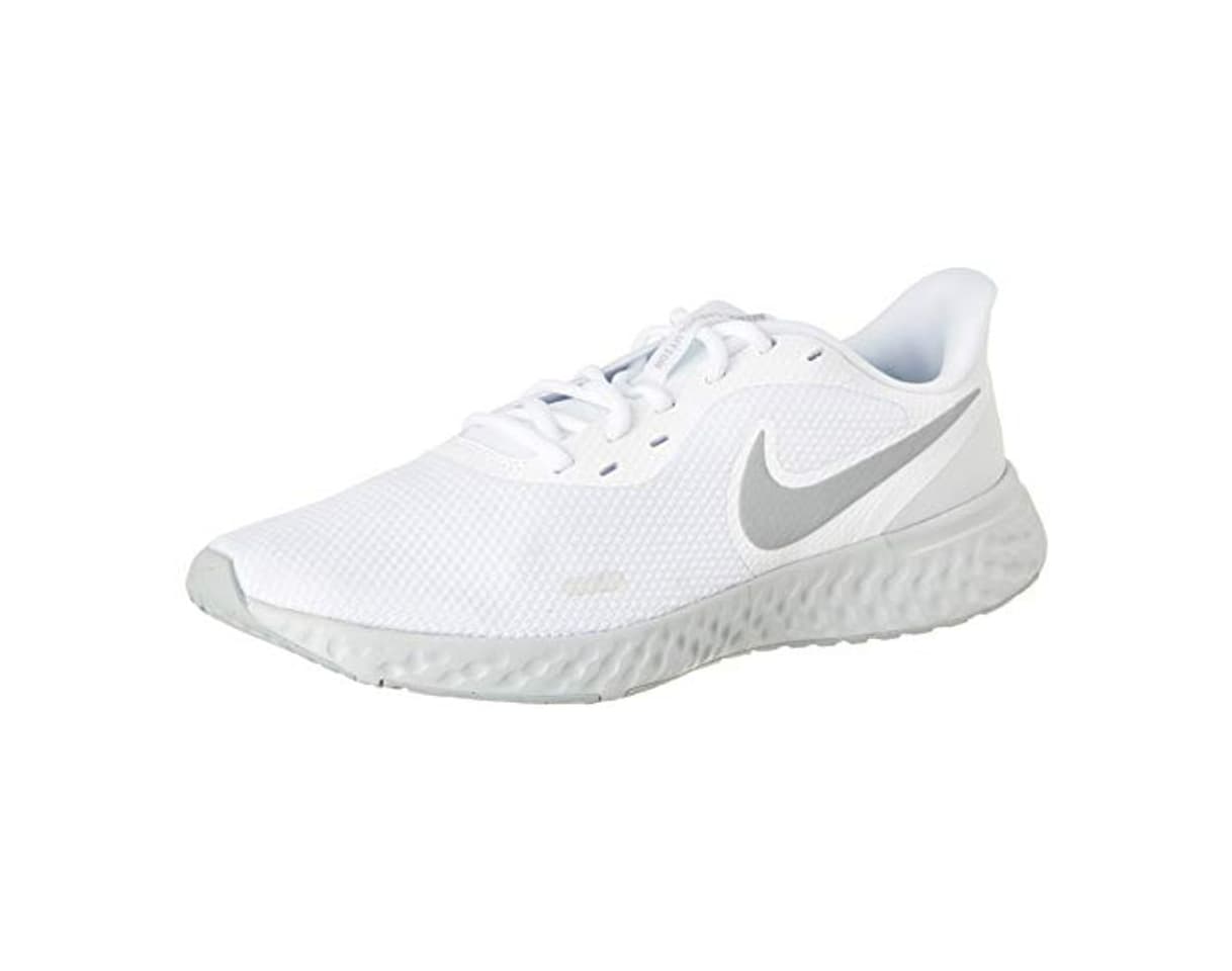 Producto Nike Revolution 5, Zapatilla de Correr para Hombre, Platino Blanco