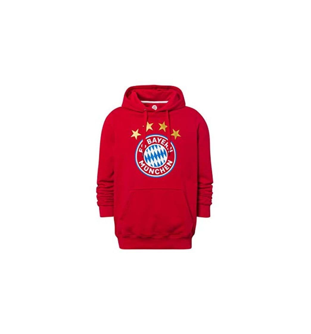 Moda FC Bayern München - Sudadera con capucha y bolsillo en el pecho