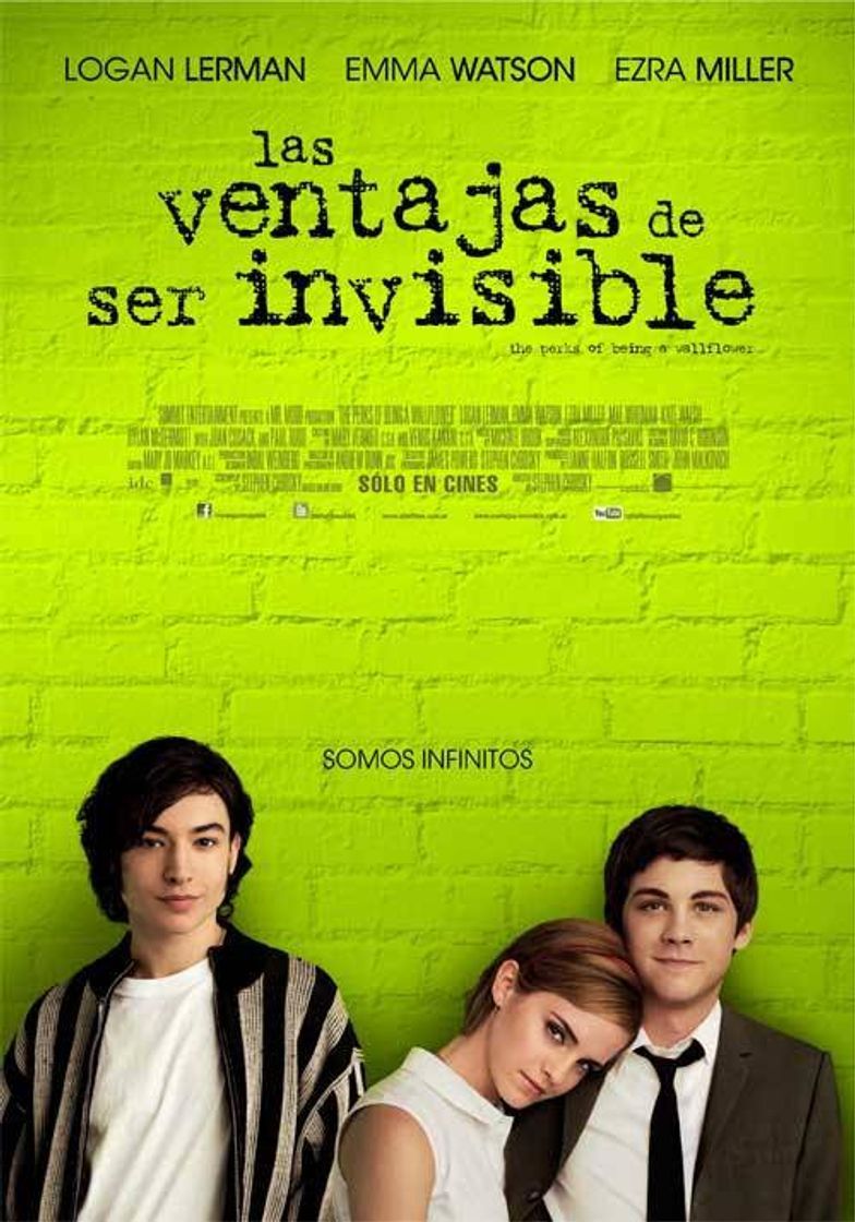 Película Las ventajas de ser invisible 