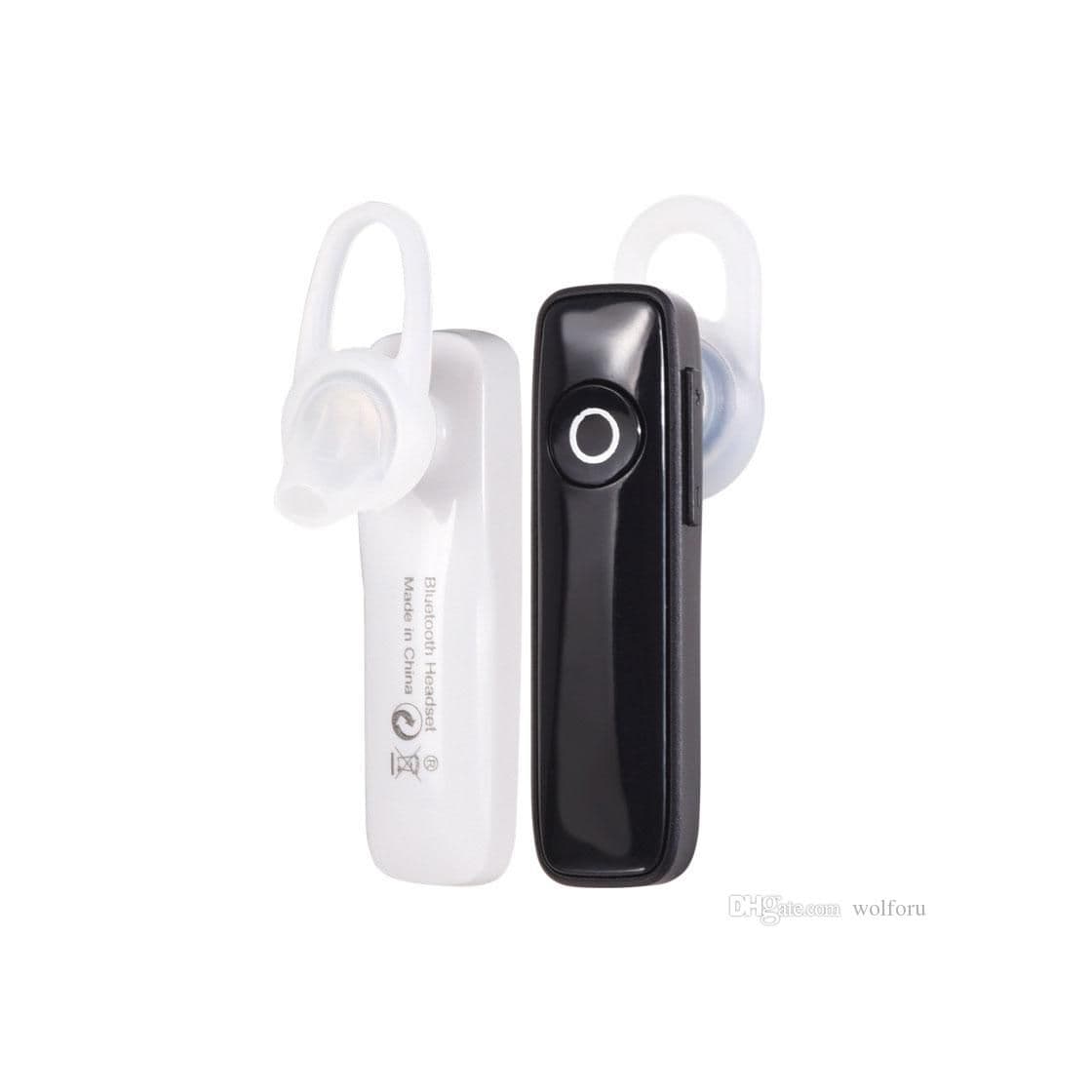 Producto DealMux teléfono Celular del teléfono móvil Mini Bluetooth Wireless Headset Auriculares estéreo de Blanca