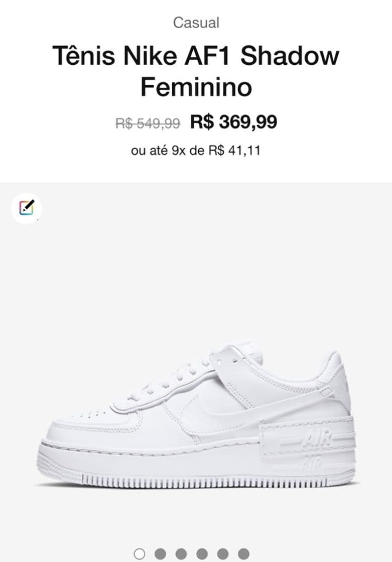 Fashion Outro Shadow! Esse é Branco Básico 